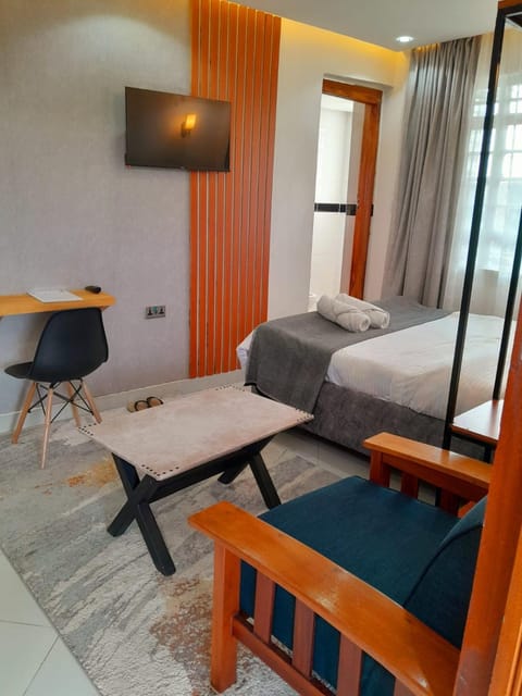 Bed, TV and multimedia