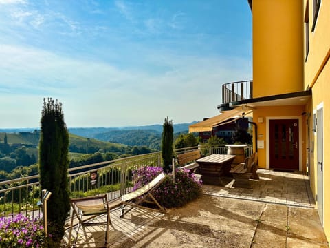 Property building, Natural landscape, View (from property/room), Balcony/Terrace