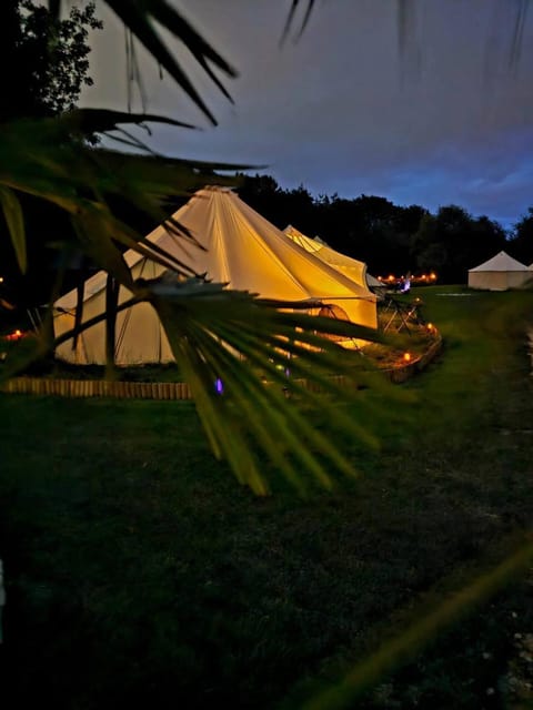 Bell Tent Village Parks Luxury tent in Nottingham