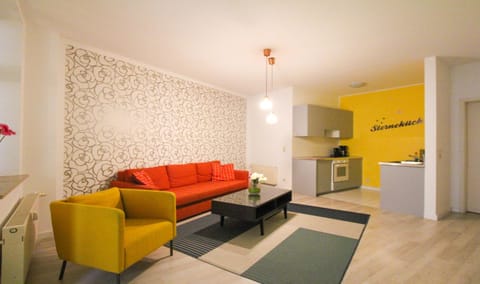 Kitchen or kitchenette, Living room, Photo of the whole room, Seating area