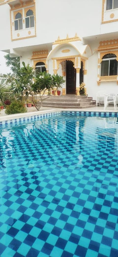 Property building, Pool view, Swimming pool