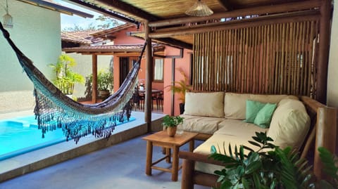 Patio, Pool view