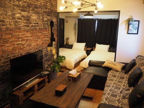Living room, Bedroom
