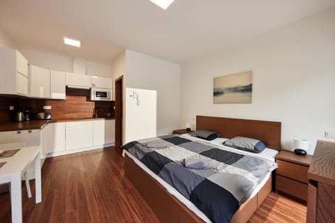 Kitchen or kitchenette, Bedroom