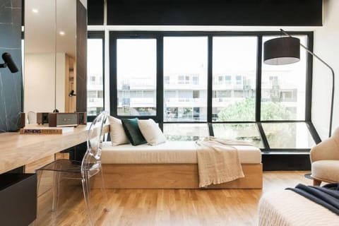 Bed, Living room, Bedroom
