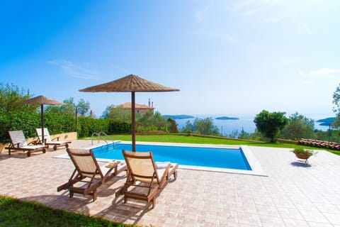Patio, Garden, Pool view