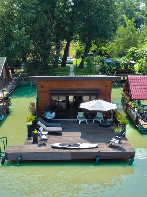 Property building, Natural landscape, River view, sunbed