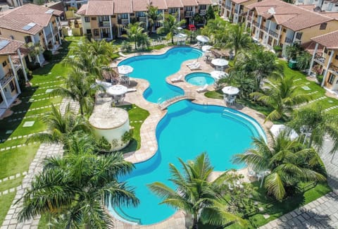 Bird's eye view, Floor plan, Pool view