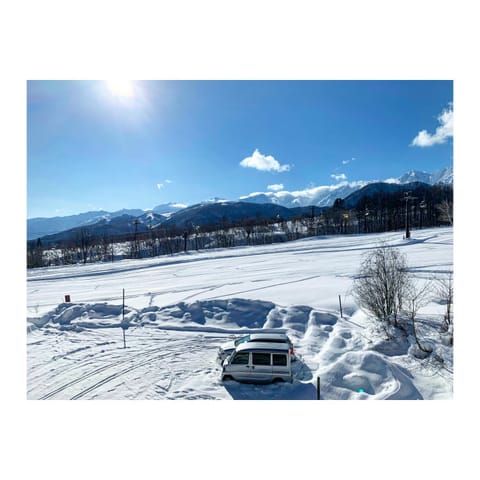 Winter, Skiing, Parking