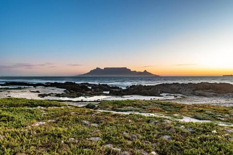 Natural landscape, Beach, Sea view, Sunset