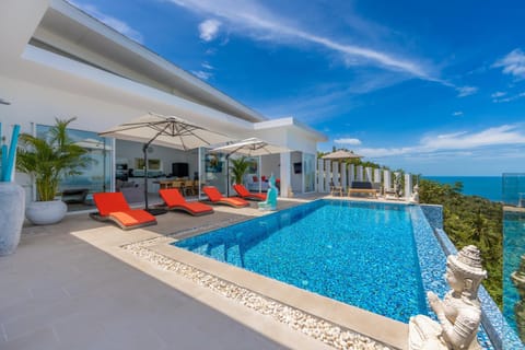 Property building, Day, View (from property/room), Balcony/Terrace, Pool view, Swimming pool