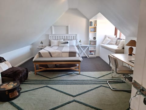 Bed, View (from property/room), furniture, hair dryier, wardrobe