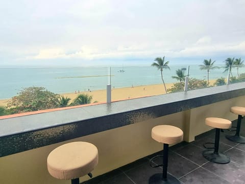 View (from property/room), Balcony/Terrace, Beach, Sea view