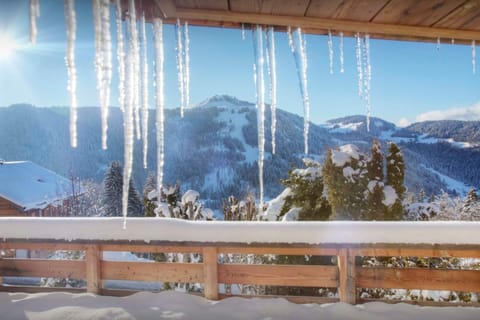 Day, Natural landscape, Winter, Mountain view