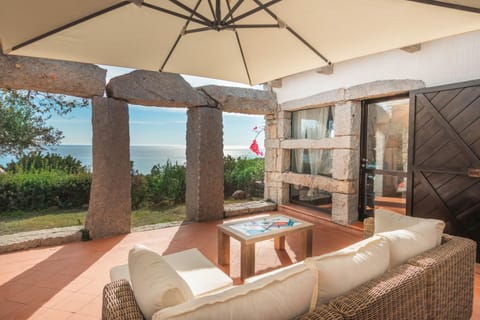 Patio, Natural landscape, Sea view