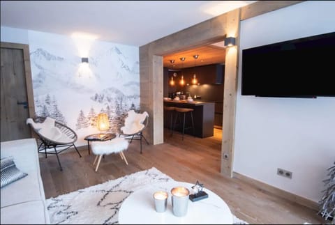 Luxueux appartement skis aux pieds, jacuzzi privatif Apartment in Saint-Bon-Tarentaise