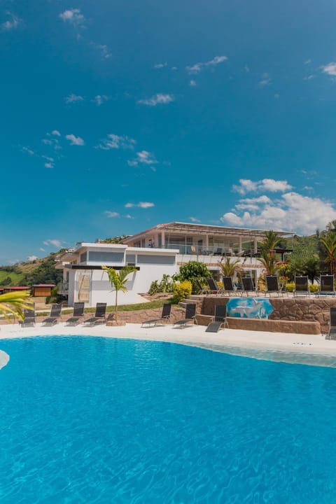 Natural landscape, Pool view, Swimming pool, sunbed