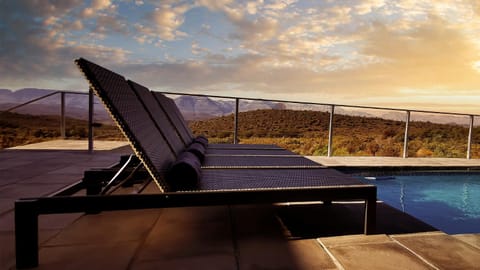 Patio, Mountain view, Swimming pool