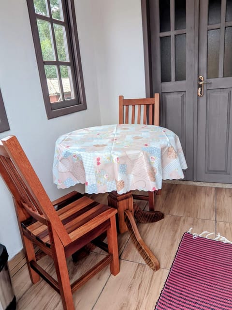 Photo of the whole room, Seating area, Dining area