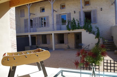 Property building, Patio