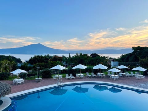 Natural landscape, Lake view, Swimming pool