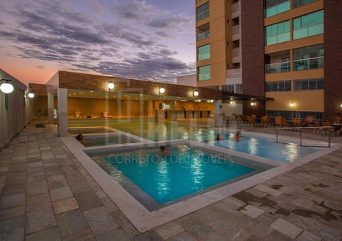 Night, Swimming pool