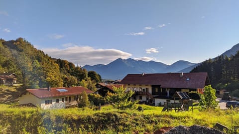 Property building, Autumn, Mountain view