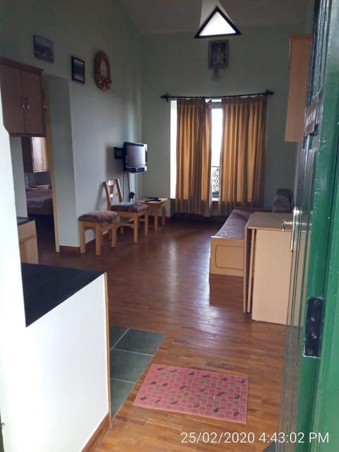 Living room, kitchen