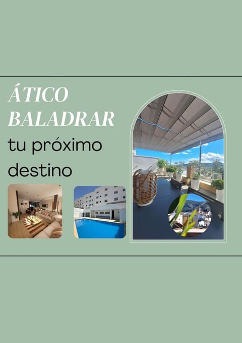 Ático Dúplex Baladrar Gran Terraza con Piscina - hasta 12pax Apartment in Marina Alta