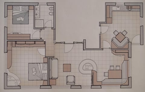 Chalet Mountain Plaza - Apt Garden Apartment in Pinzolo