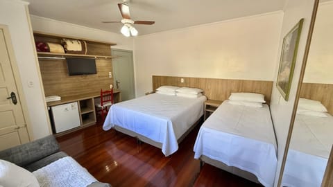 Bed, TV and multimedia, Bedroom, minibar