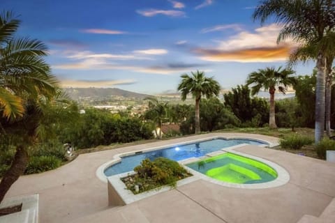 Buena Creek Vista Primary Subdivided Home with Views and Pool House in San Marcos