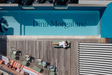 Property logo or sign, Swimming pool