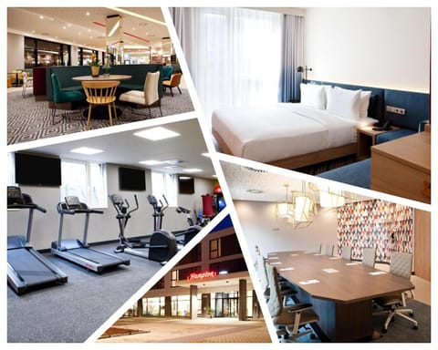 Property building, Bed, TV and multimedia, Fitness centre/facilities, Seating area, Bedroom