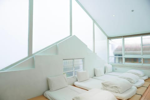 Photo of the whole room, bunk bed