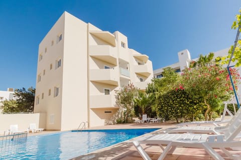 Property building, Patio, Pool view, Swimming pool