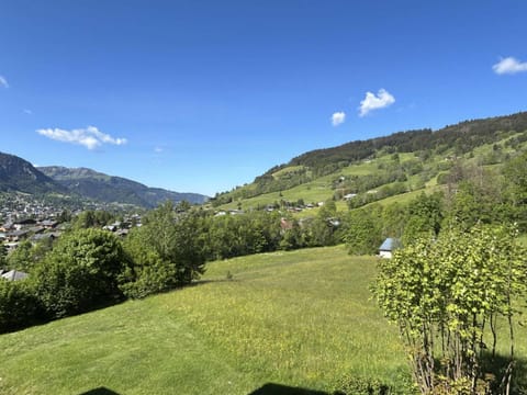Appartement cosy 2 pièces, 6 couchages, balcon, garage et casier à skis, Demi-Quartier - FR-1-597-9 Apartment in Combloux