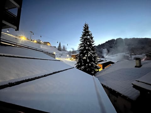 Natural landscape, Winter, Mountain view