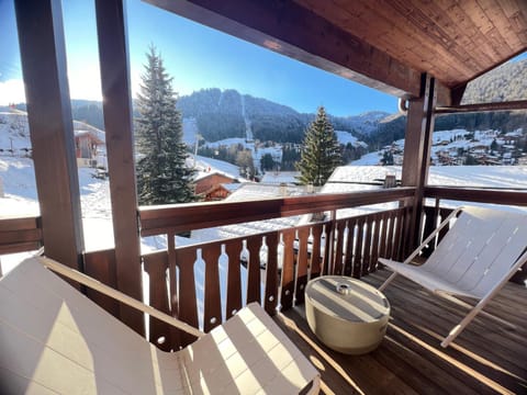 Winter, View (from property/room), Balcony/Terrace, Mountain view