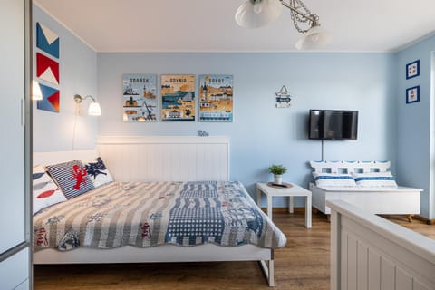 Apartament Marynarski z widokiem na morze Apartment in Pomeranian Voivodeship