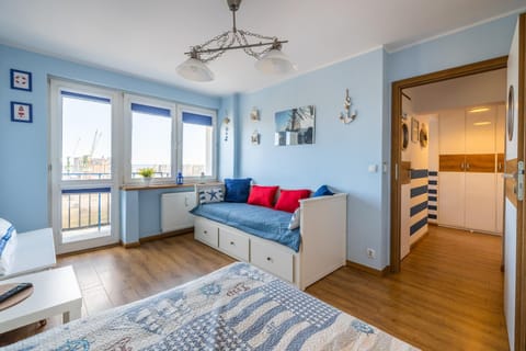 Apartament Marynarski z widokiem na morze Apartment in Pomeranian Voivodeship