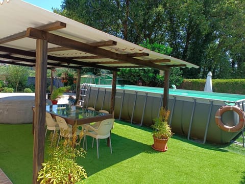 Day, Garden, Garden view, Swimming pool, sunbed