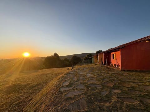 Day, Natural landscape, Mountain view, Sunset