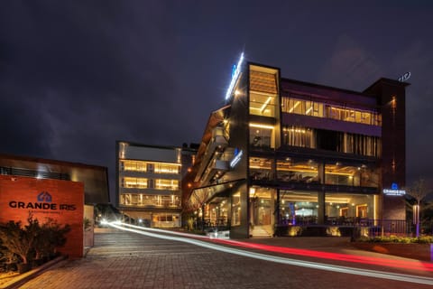 Property building, Sunset