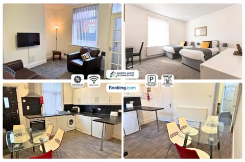 Bed, Living room, kitchen