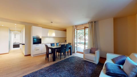 Chesa Seraina Abitaziun Seraina 1 - White - Madulain Apartment in Canton of Grisons