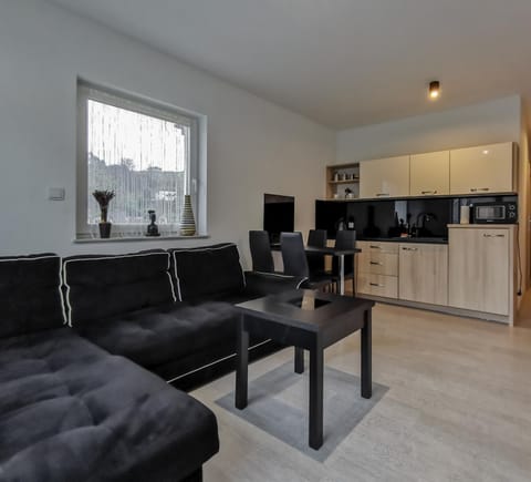 Kitchen or kitchenette, Living room, Seating area, Dining area, Mountain view, dishwasher, minibar, oven, pet friendly, stove
