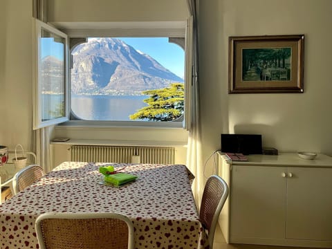 Natural landscape, Living room, Seating area, Lake view