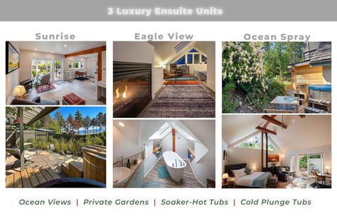 Property building, Patio, Bed, Garden, Hot Tub, Bathroom, View (from property/room), Spa and wellness centre/facilities, Seating area, Dining area, Bedroom, Garden view, Mountain view, Sea view, Bath, flat iron
