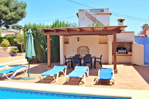 Emilia - holiday home with ocean view and private pool in Benissa Villa in Marina Alta
